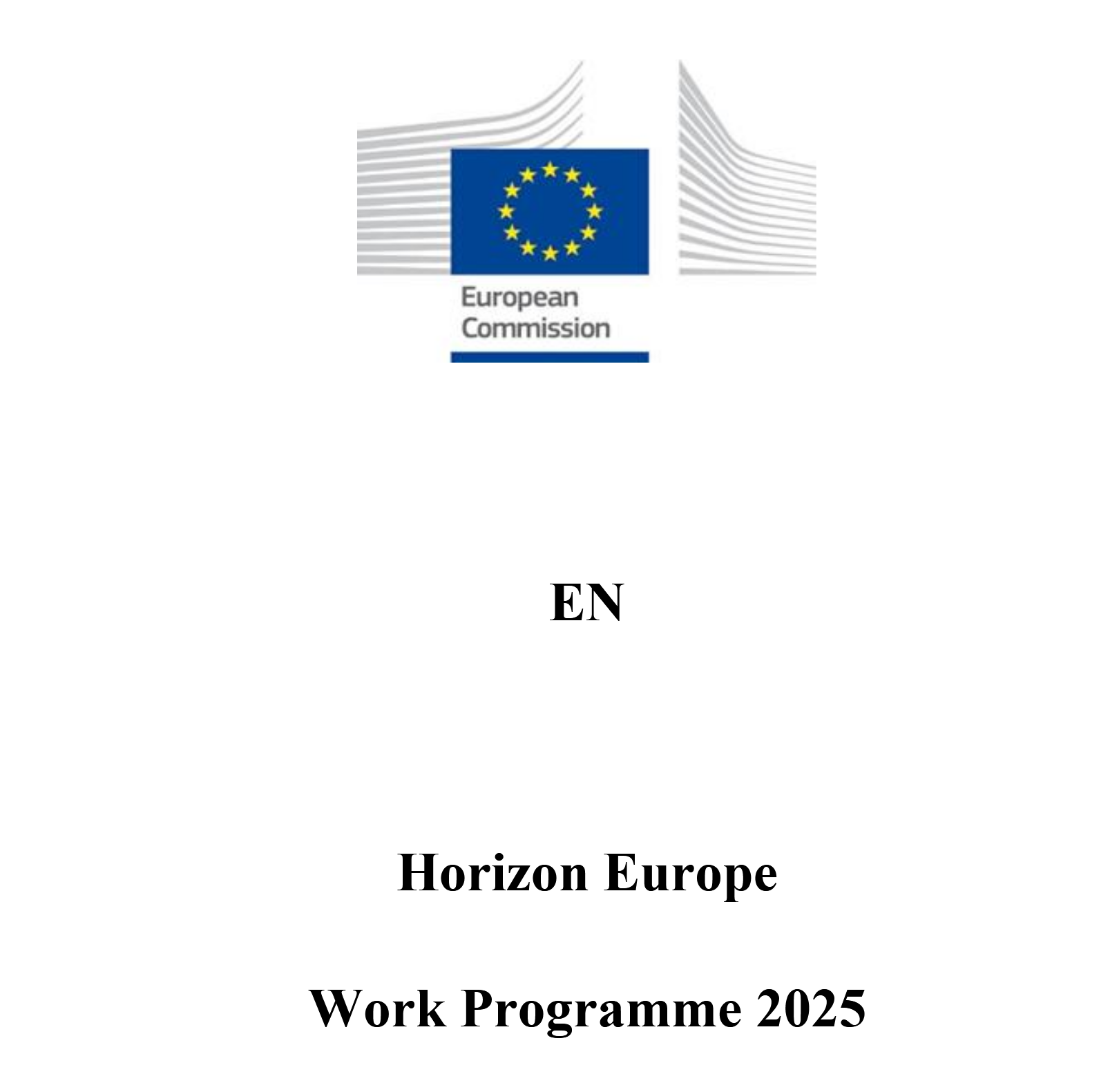 horizon europe work programme 2025
